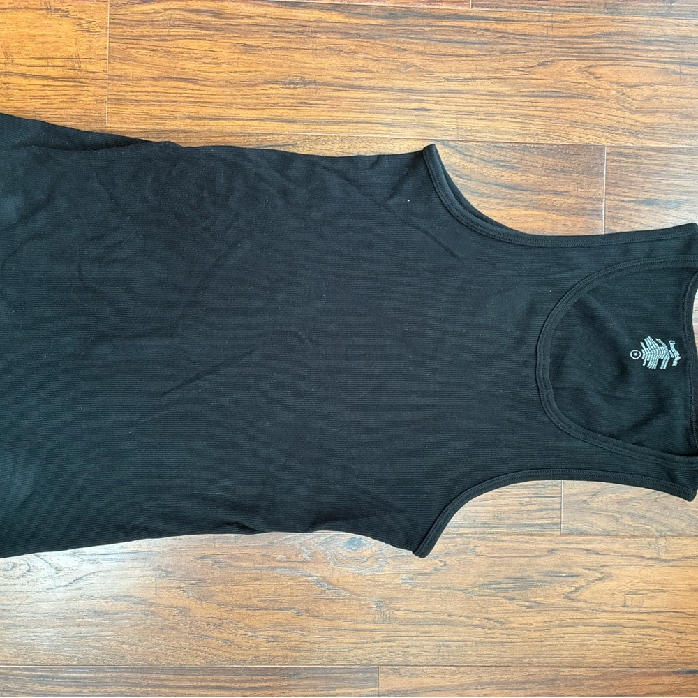 Goodfellow & Co Black Form-Fitting Tank Top